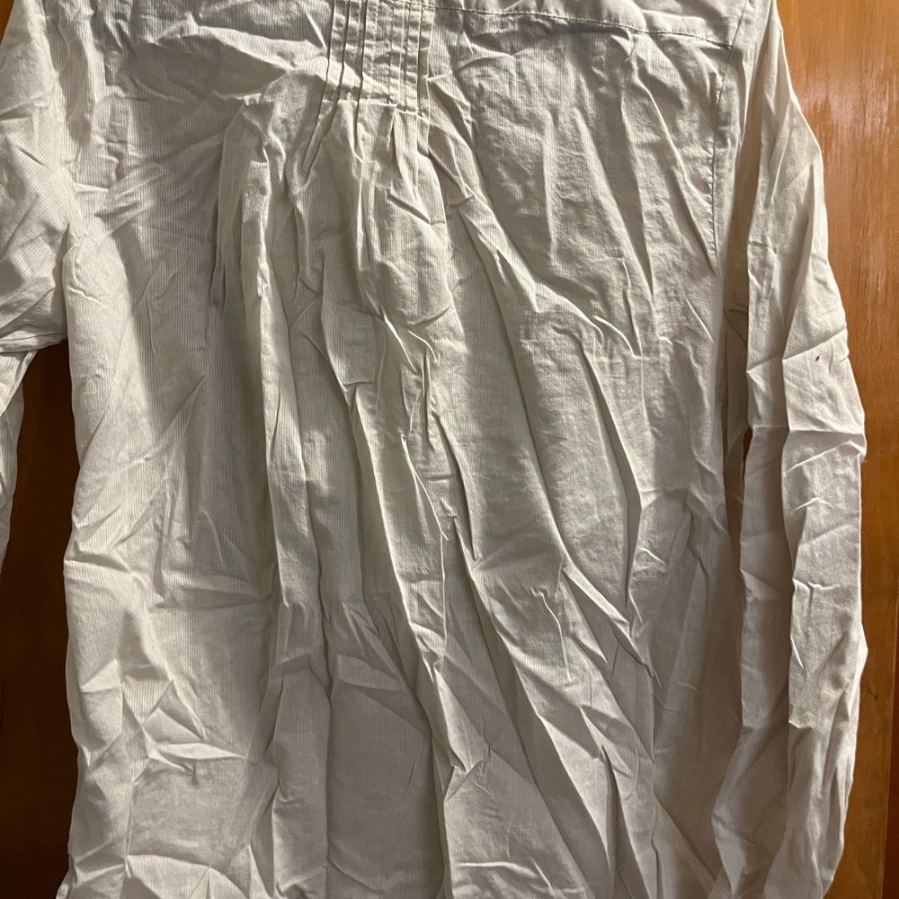 Krazy Kat Cream Blouse with Lace Detail - Picture 4 of 4